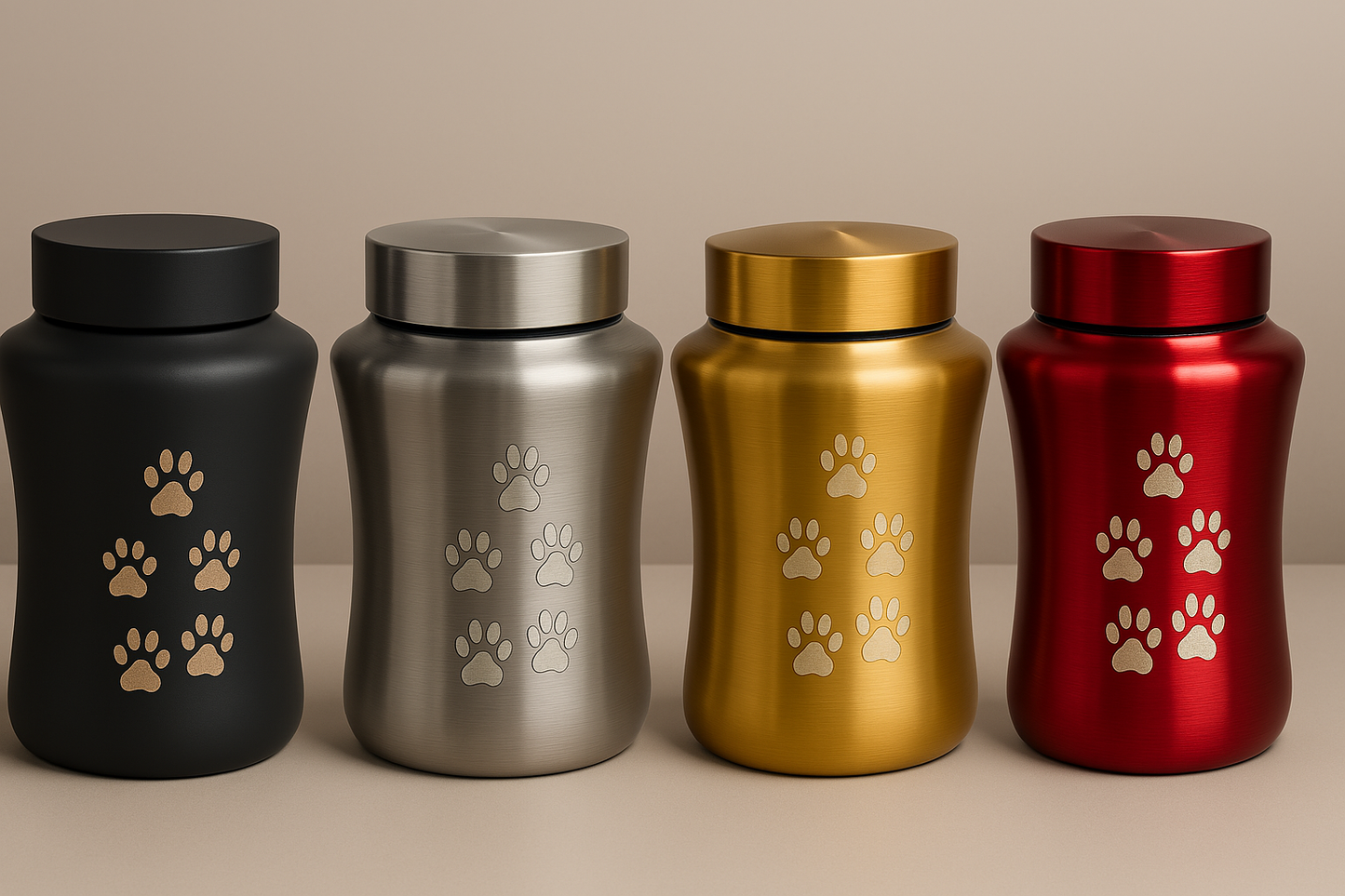 Stainless Steel Pet Urns