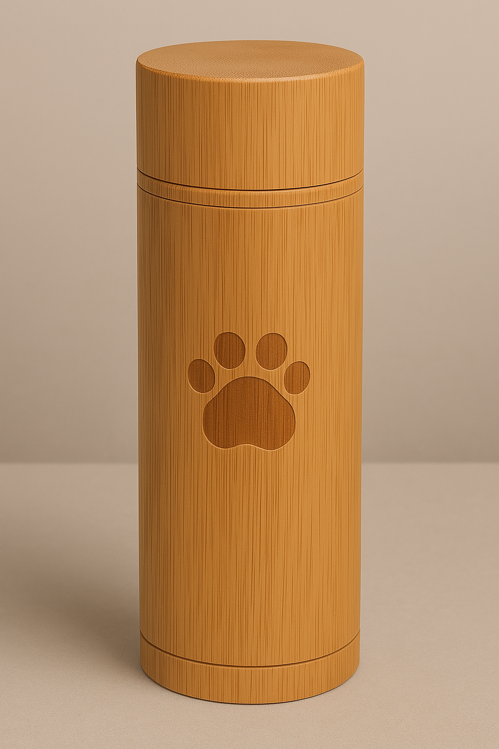 Eco Bamboo Tube Urn
