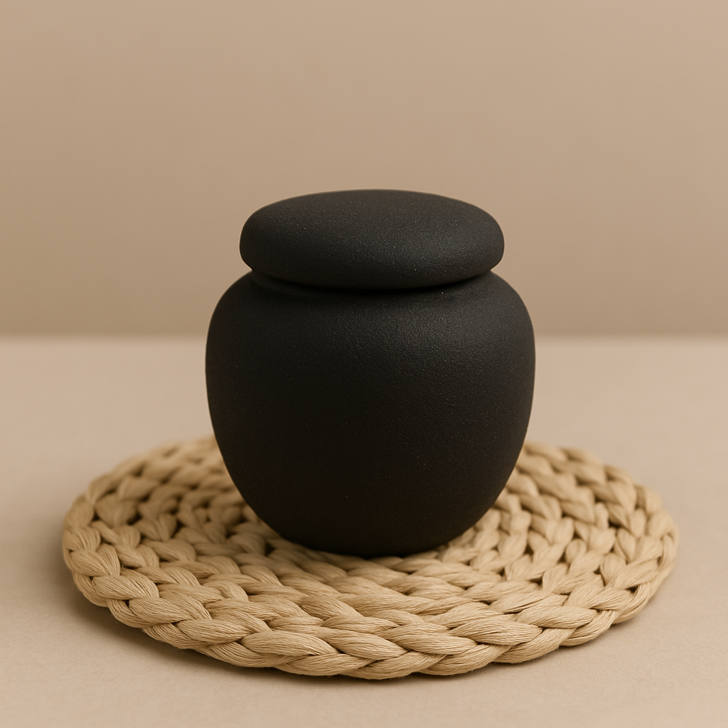 Glazed Ceramic Pet Urn