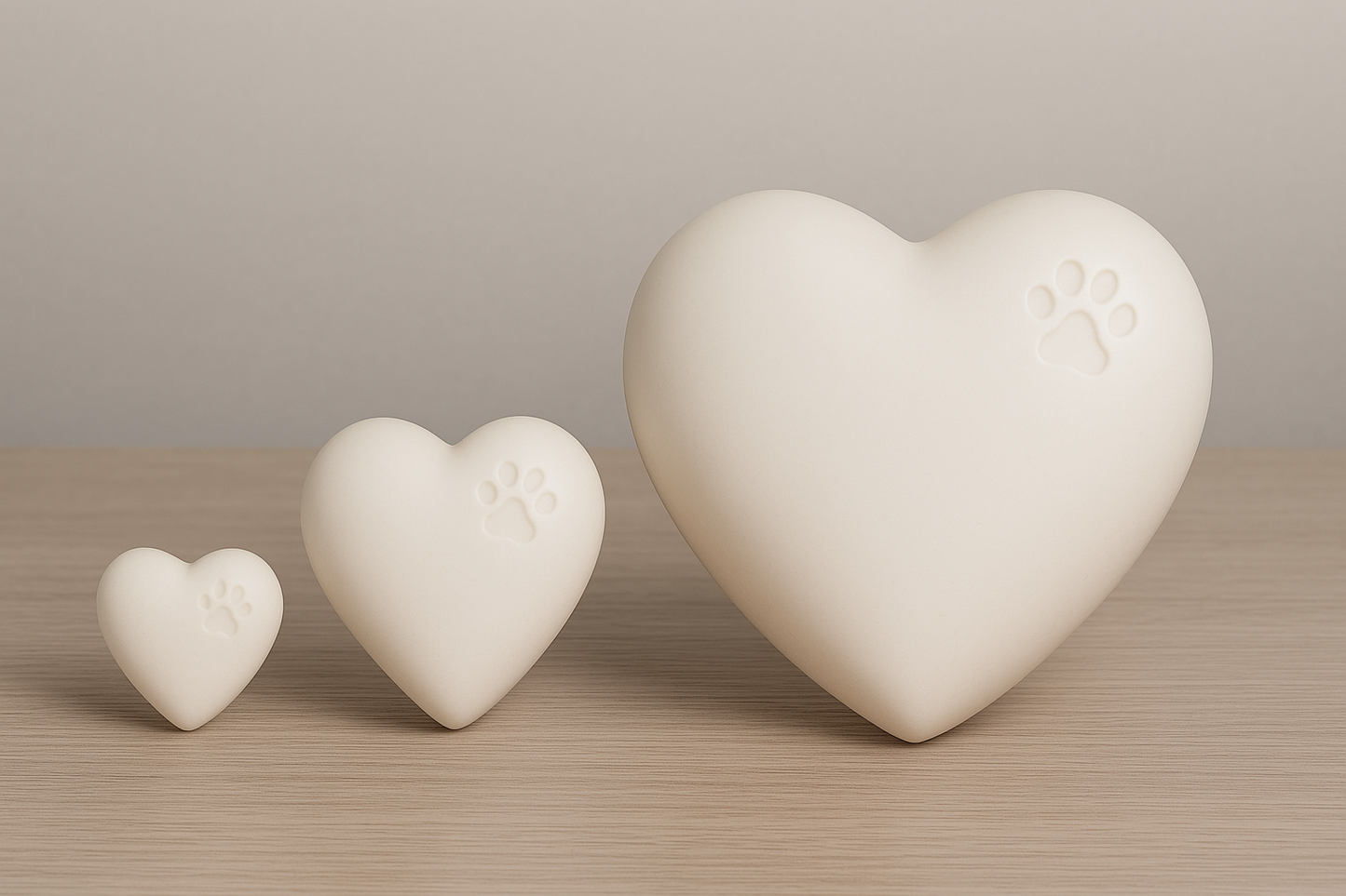 Heart Ceramic Urn