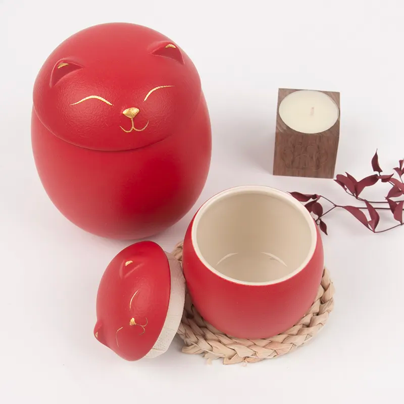 Cat Shaped Pet Urn