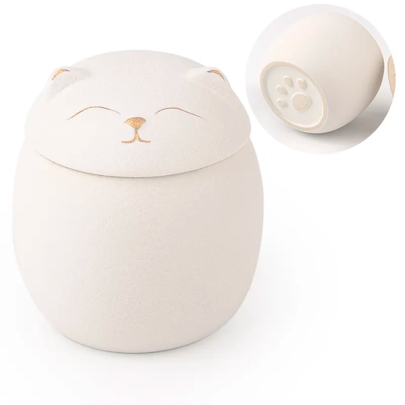 Cat Shaped Pet Urn