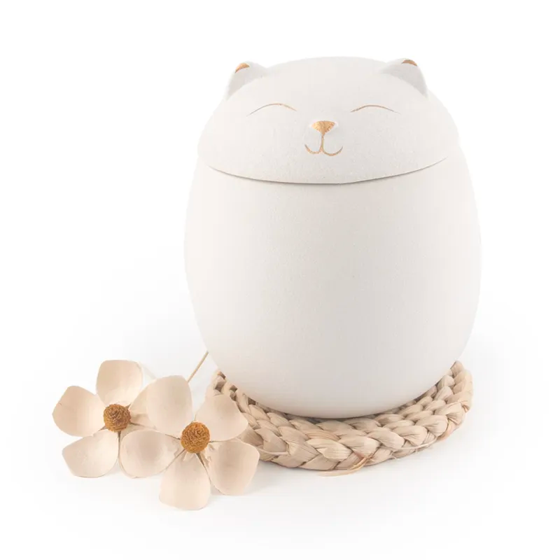 Cat Shaped Pet Urn