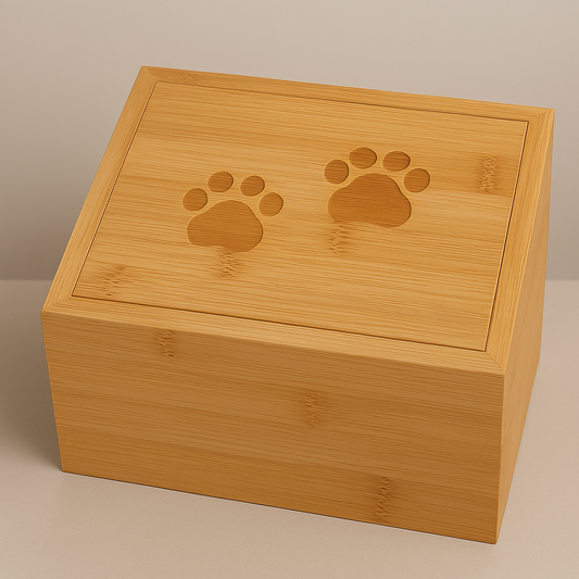 Eco Bamboo Box Urn