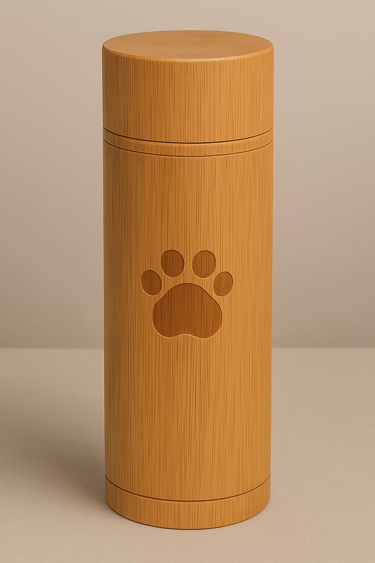 Eco Bamboo Tube Urn