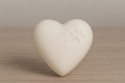 Heart Ceramic Urn