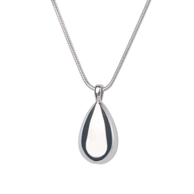Teardrop Memorial Ash Necklace