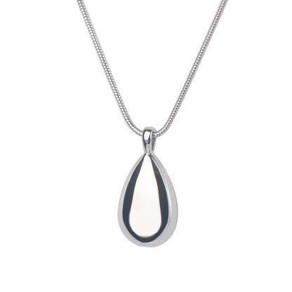 Teardrop Memorial Ash Necklace