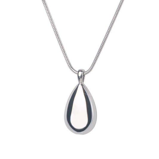 Teardrop Memorial Ash Necklace