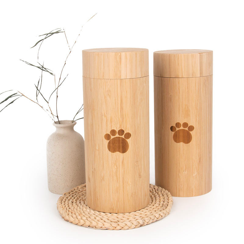 Bamboo Tube Urn