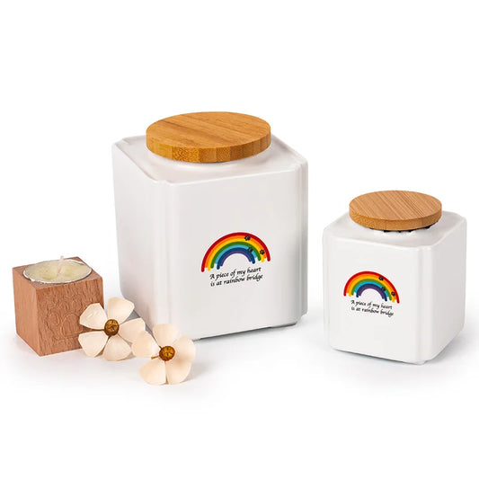 Rainbow Bridge Pet Urn