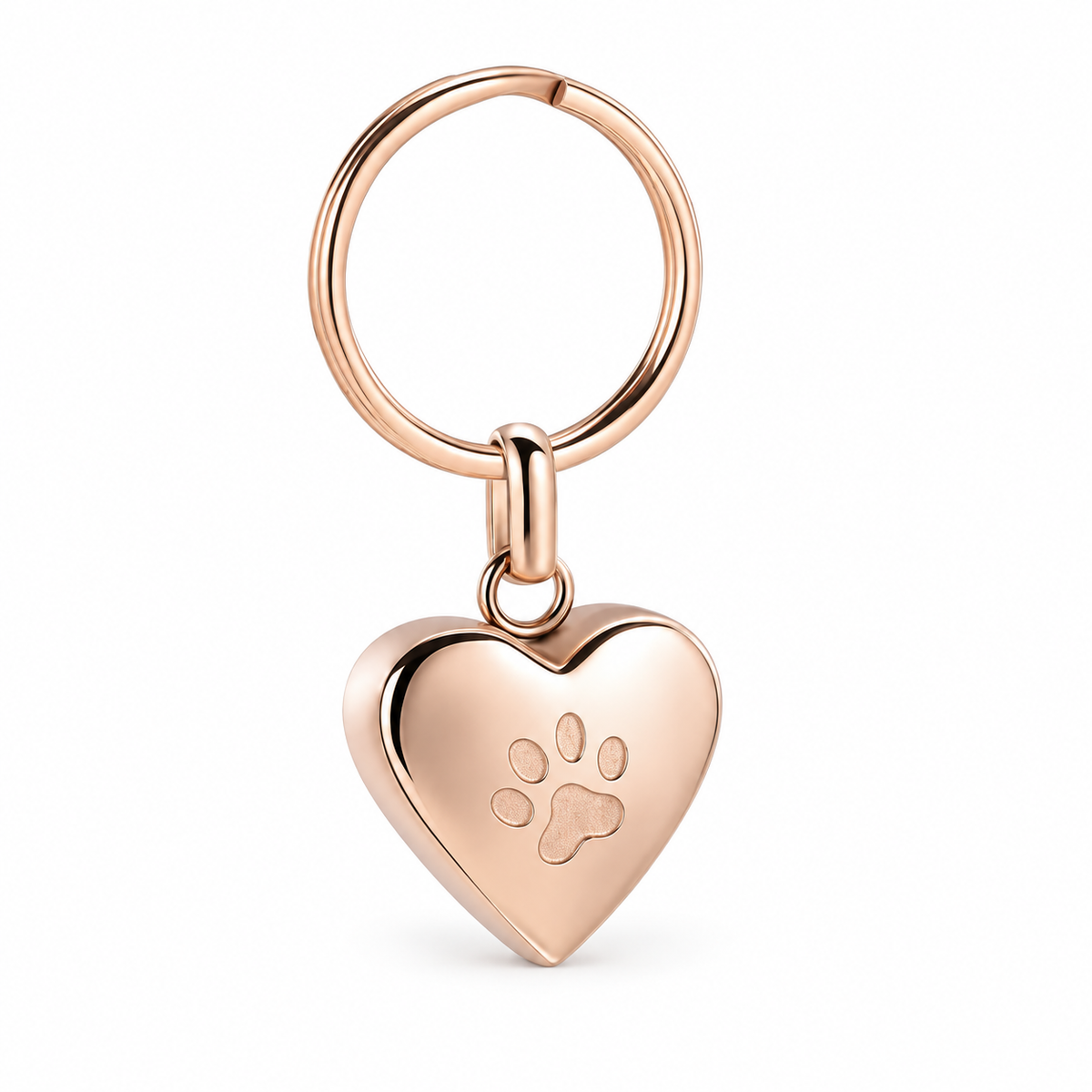 Heart Memorial Keychain