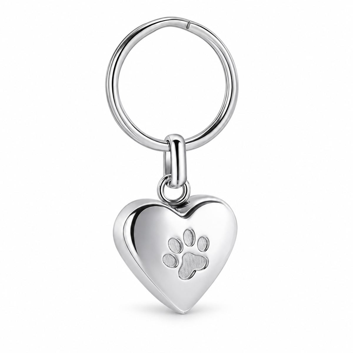 Heart Memorial Keychain