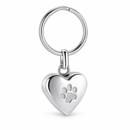 Heart Memorial Keychain